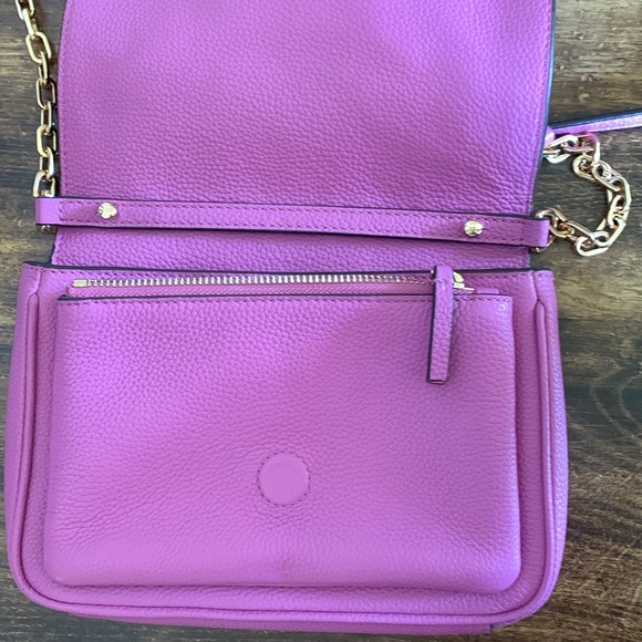 TORY BURCH LAVENDER CROSSBODY BAG - Picture 9 of 13